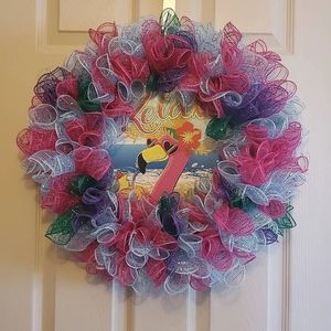 Relax Flamingo simple Wreath El Paso Texas